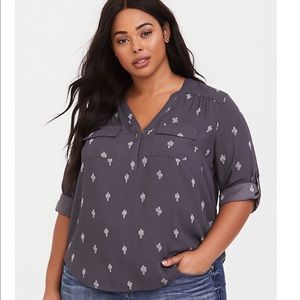 NWOT {torrid} grey + cactus harper